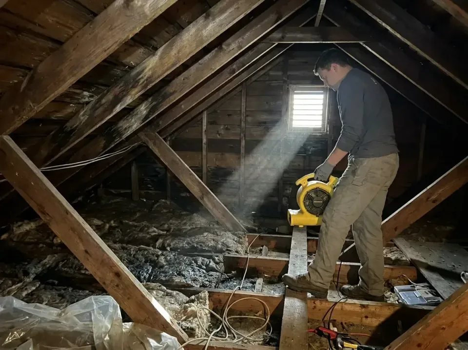 attic-water-damage-drying-proc-007 — frequently asked questions, Emergency Water Extraction & 24/7 Flood Response in Cologne…